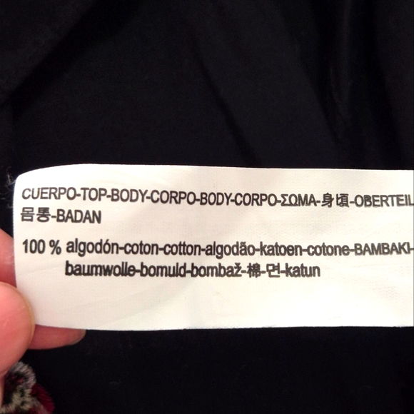 Zara Elegant Black Embroidered Long Sleeve Mini Dress..Size:XS - Picture 15 of 15